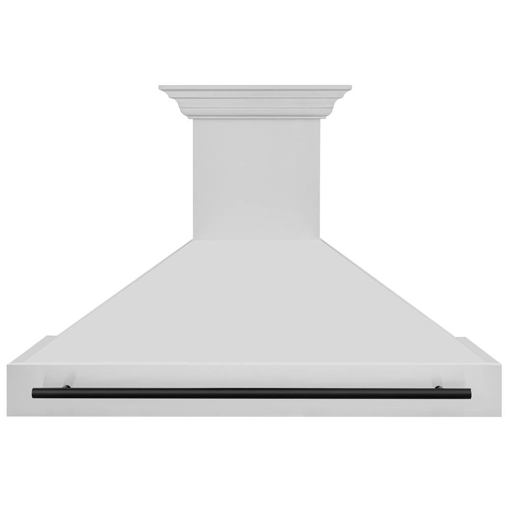 48''  Autograph Edition Stainless Steel Range Hood with Stainless Steel Shell and Champagne Bronze Handle