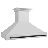 48''  Autograph Edition Stainless Steel Range Hood with Stainless Steel Shell and Champagne Bronze Handle