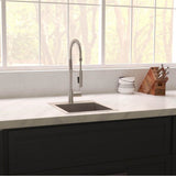 Donner 15'' Topmount Single Bowl Bar Sink in Stainless Steel