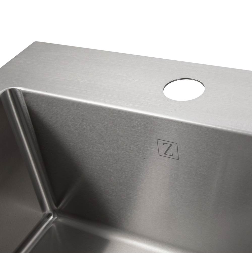 Donner 15'' Topmount Single Bowl Bar Sink in Stainless Steel