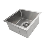 Boreal 15'' Undermount Single Bowl Bar Sink in Stainless Steel