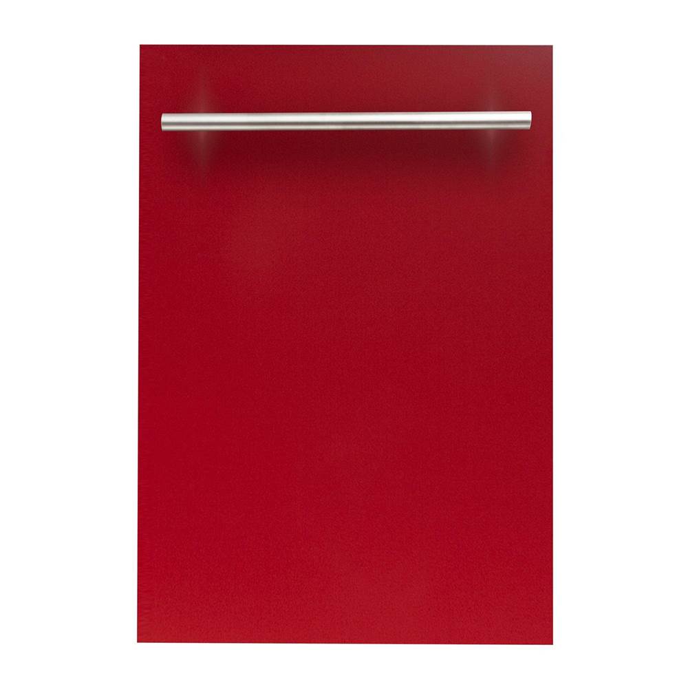 18'' Top Control Dishwasher in Black Matte with Stainless Steel Tub and Modern Style Handle