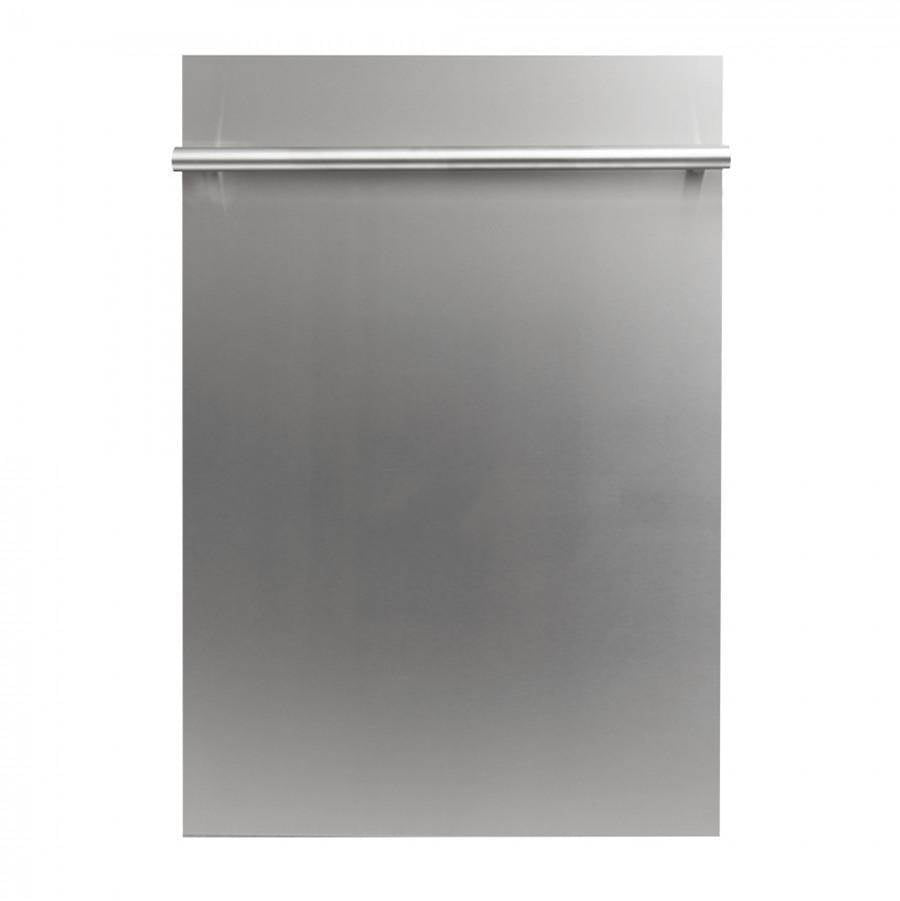 Z-Line - 18'' Top Control Dishwasher in Stainless Steel with Stainless Steel Tub and Modern Style Handle - 304 Grade Stainless Steel