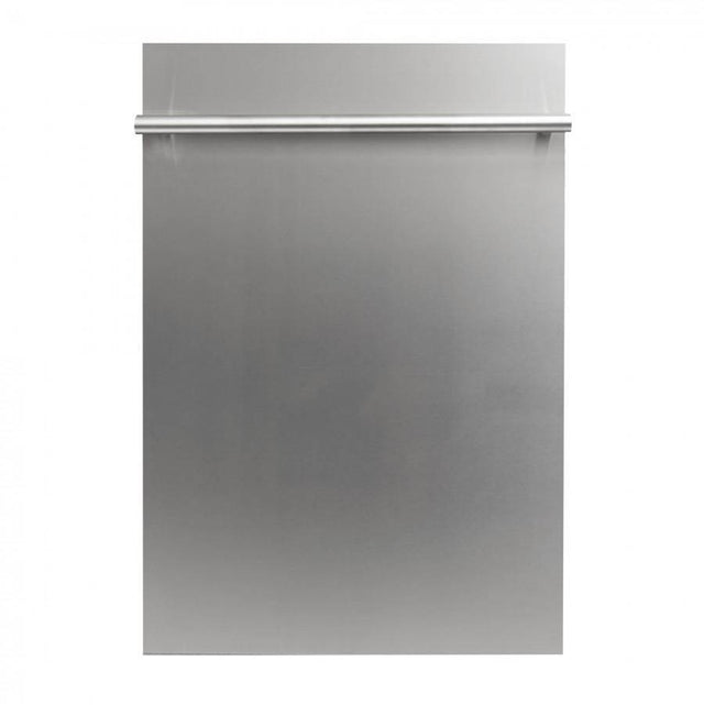 Z-Line - 18'' Top Control Dishwasher in Stainless Steel with Stainless Steel Tub and Modern Style Handle - 304 Grade Stainless Steel