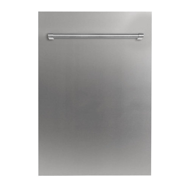 Z-Line - 18'' Top Control Dishwasher in Stainless Steel with Stainless Steel Tub and Traditional Style Handle - 304 Grade Stainless Steel