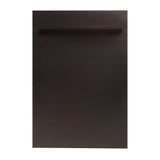 18'' Top Control Dishwasher in Black Matte with Stainless Steel Tub and Modern Style Handle
