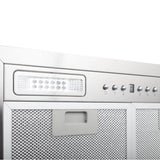 20.5'' Range Hood Insert with LED Lighting in Stainless Steel