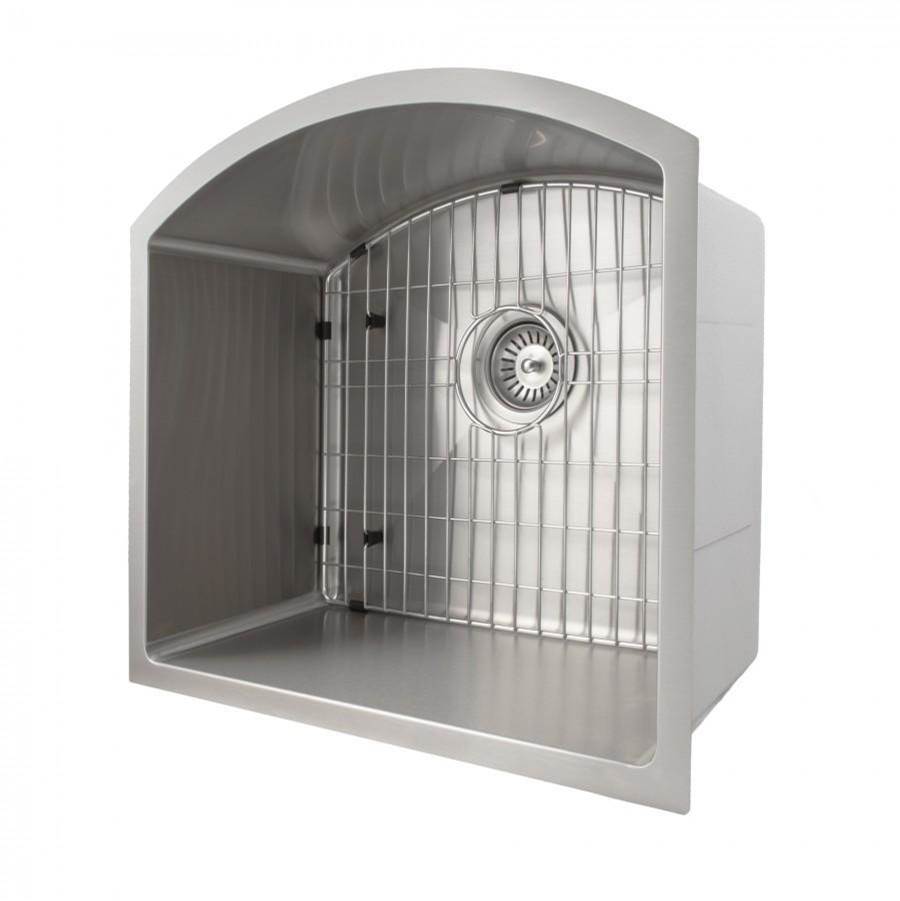 Telluride 22'' Undermount Single Bowl Sink in Stainless Steel
