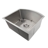 Z-Line - Telluride 22'' Undermount Single Bowl Sink in Stainless Steel - Stainless Steel