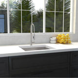 Meribel 23'' Undermount Single Bowl Sink in Stainless Steel