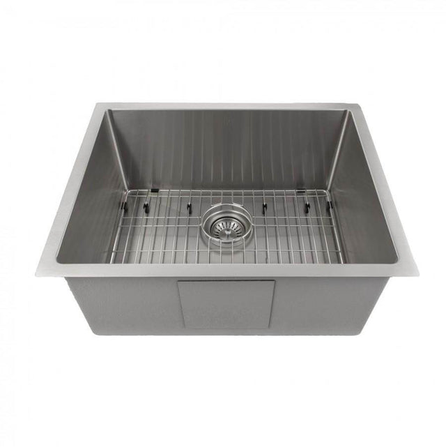 Z-Line - Meribel 23'' Undermount Single Bowl Sink in Stainless Steel - Stainless Steel