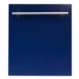 24'' Top Control Dishwasher in Black Matte with Stainless Steel Tub and Traditional Style Handle