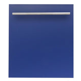24'' Top Control Dishwasher in Black Matte with Stainless Steel Tub and Traditional Style Handle
