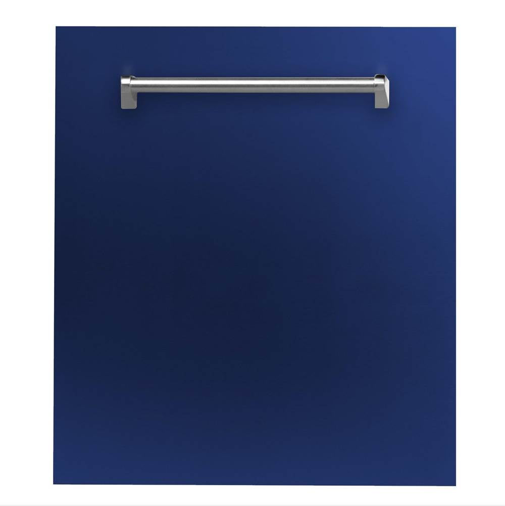 24'' Top Control Dishwasher in Black Matte with Stainless Steel Tub and Modern Style Handle
