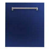 24'' Top Control Dishwasher in Black Matte with Stainless Steel Tub and Modern Style Handle