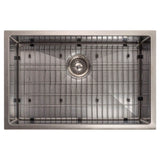 Meribel 27'' Undermount Single Bowl Sink in Stainless Steel