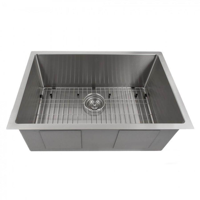 Z-Line - Meribel 30'' Undermount Single Bowl Sink in Stainless Steel - Stainless Steel