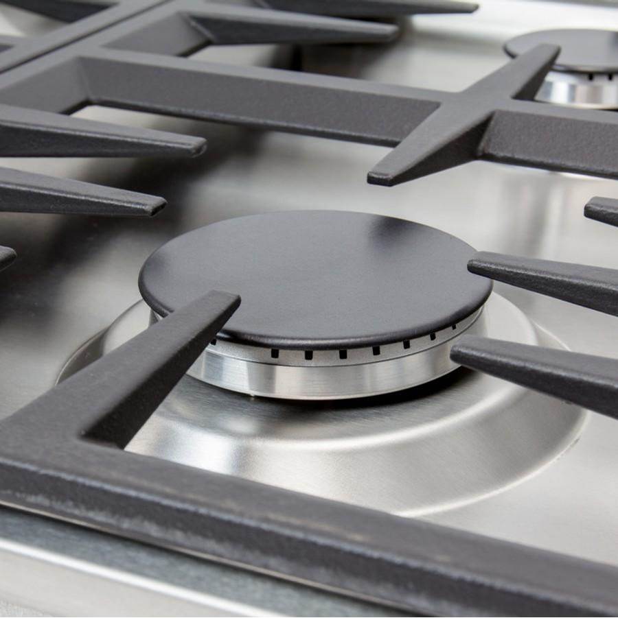 30'' Dropin Cooktop with 4 Gas Brass Burners