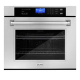 Z-Line - 30'' Professional Single Wall Oven in Stainless Steel - Brushed Stainless Steel