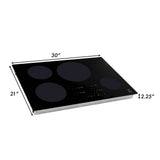 30'' Induction Cooktop with 4 burners