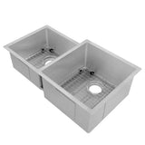 Jackson Undermount Double Bowl Stainless Steel Kitchen Sink