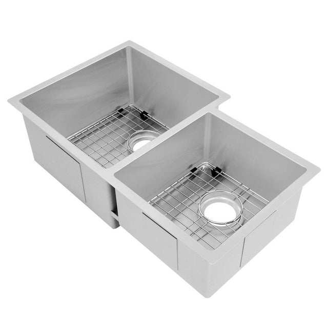 Z-Line - Jackson Undermount Double Bowl Stainless Steel Kitchen Sink - Stainless Steel