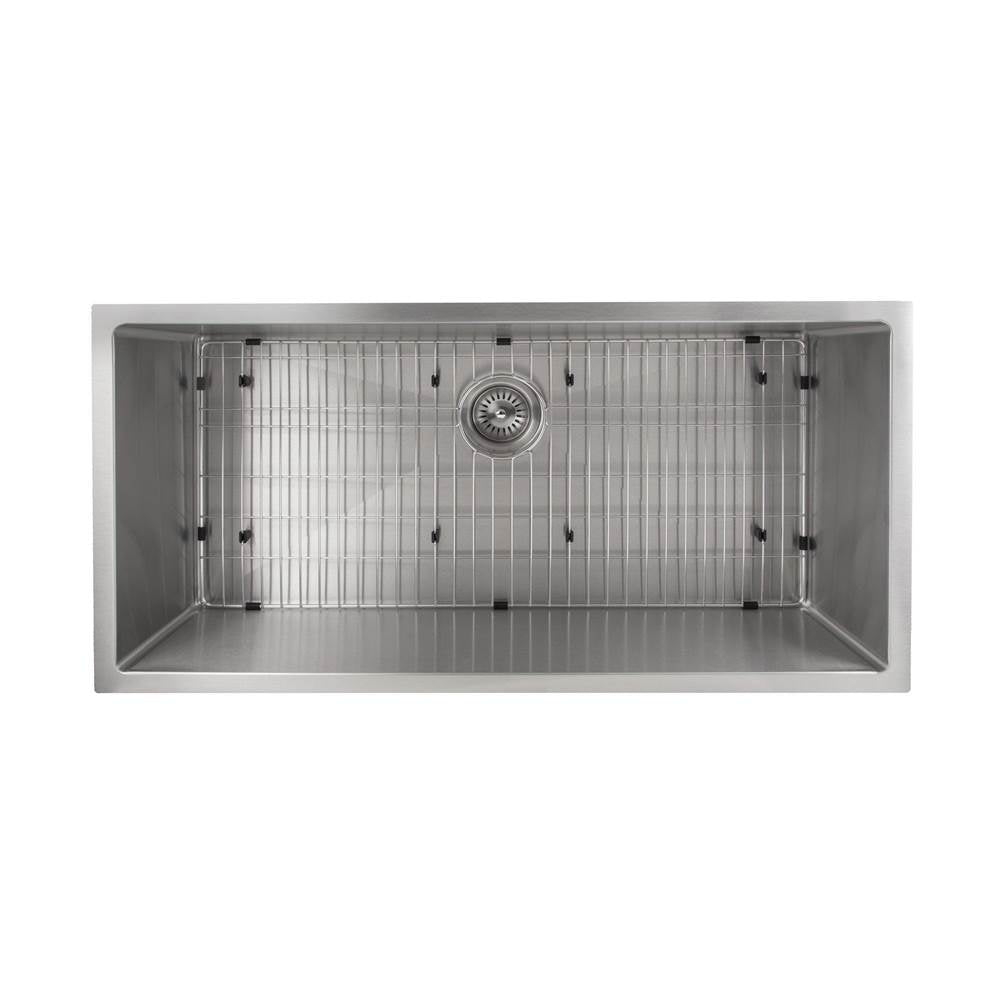 Meribel 33'' Undermount Single Bowl Sink in Stainless Steel