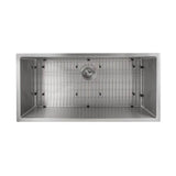 Meribel 33'' Undermount Single Bowl Sink in Stainless Steel