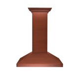 36'' Designer Series Copper Island Mount Range Hood