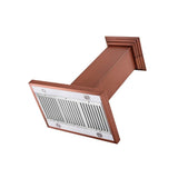 36'' Designer Series Copper Island Mount Range Hood