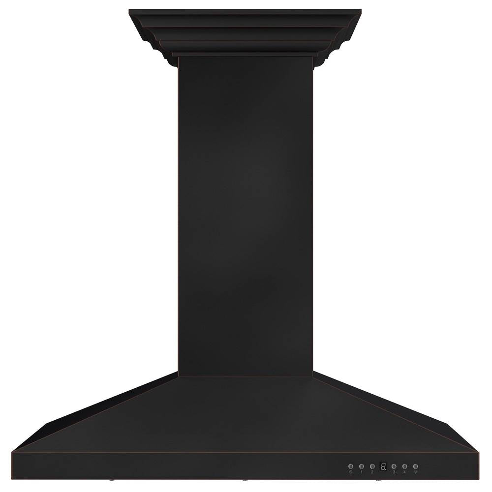 36'' Designer Series Oil-Rubbed Bronze Island Mount Range Hood
