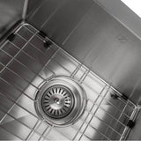 Niseko Farmhouse 36'' Apron Mount Double Bowl Sink in Stainless Steel
