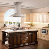 Courchevel Farmhouse 36'' Undermount Double Bowl Sink in Stainless Steel