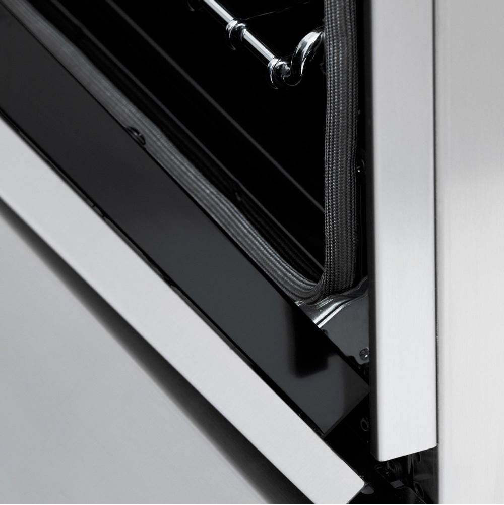 36'' Professional Dual Fuel Range with Black Matte Door