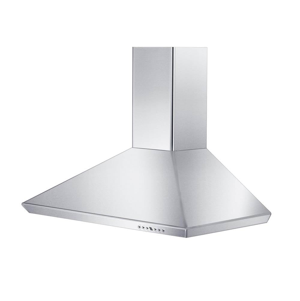 36'' Wall Mount Range Hood in Stainless Steel
