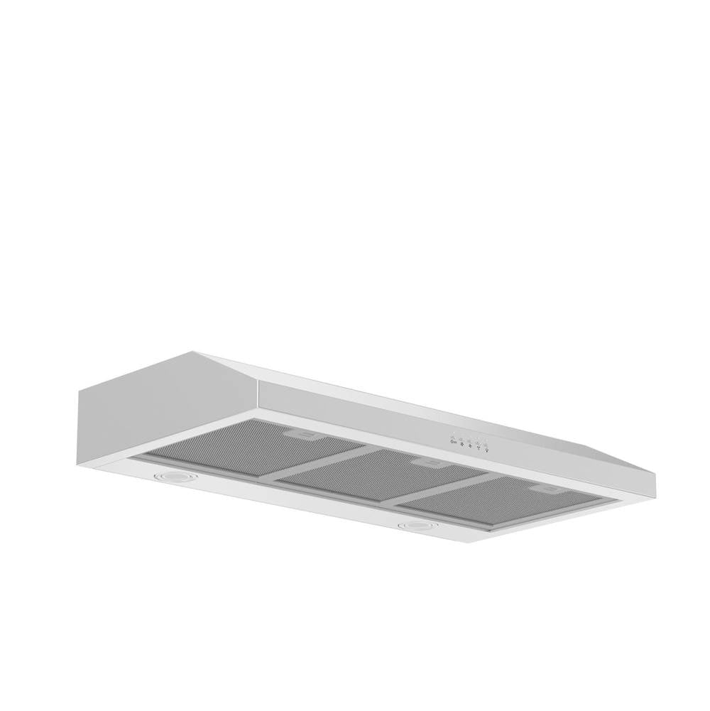 30'' 280 CFM Under Cabinet Range Hood in Stainless Steel - Hardwired Power