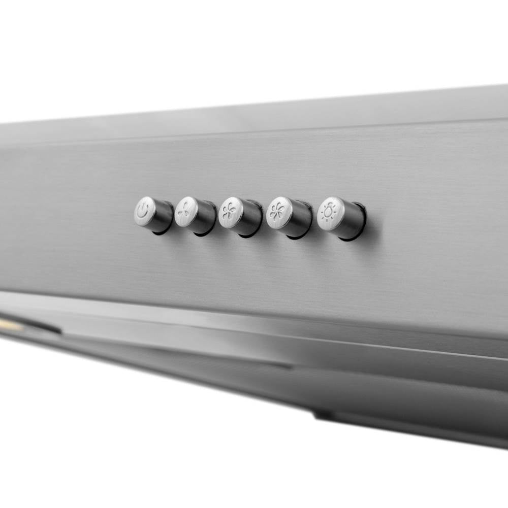 30'' 400 CFM Under Cabinet Range Hood in Stainless Steel - Hardwired Power