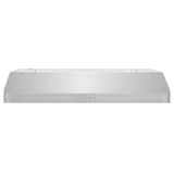 30'' 400 CFM Under Cabinet Range Hood in Stainless Steel - Hardwired Power