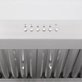 48'' Under Cabinet Range Hood in Stainless Steel