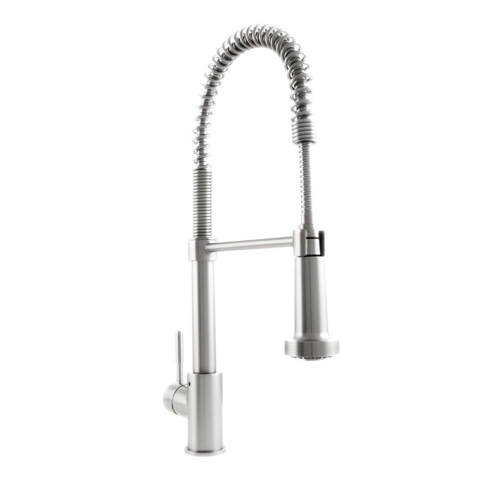 Z-Line - Apollo Kitchen Faucet in Brushed Nickel - Stainless Steel
