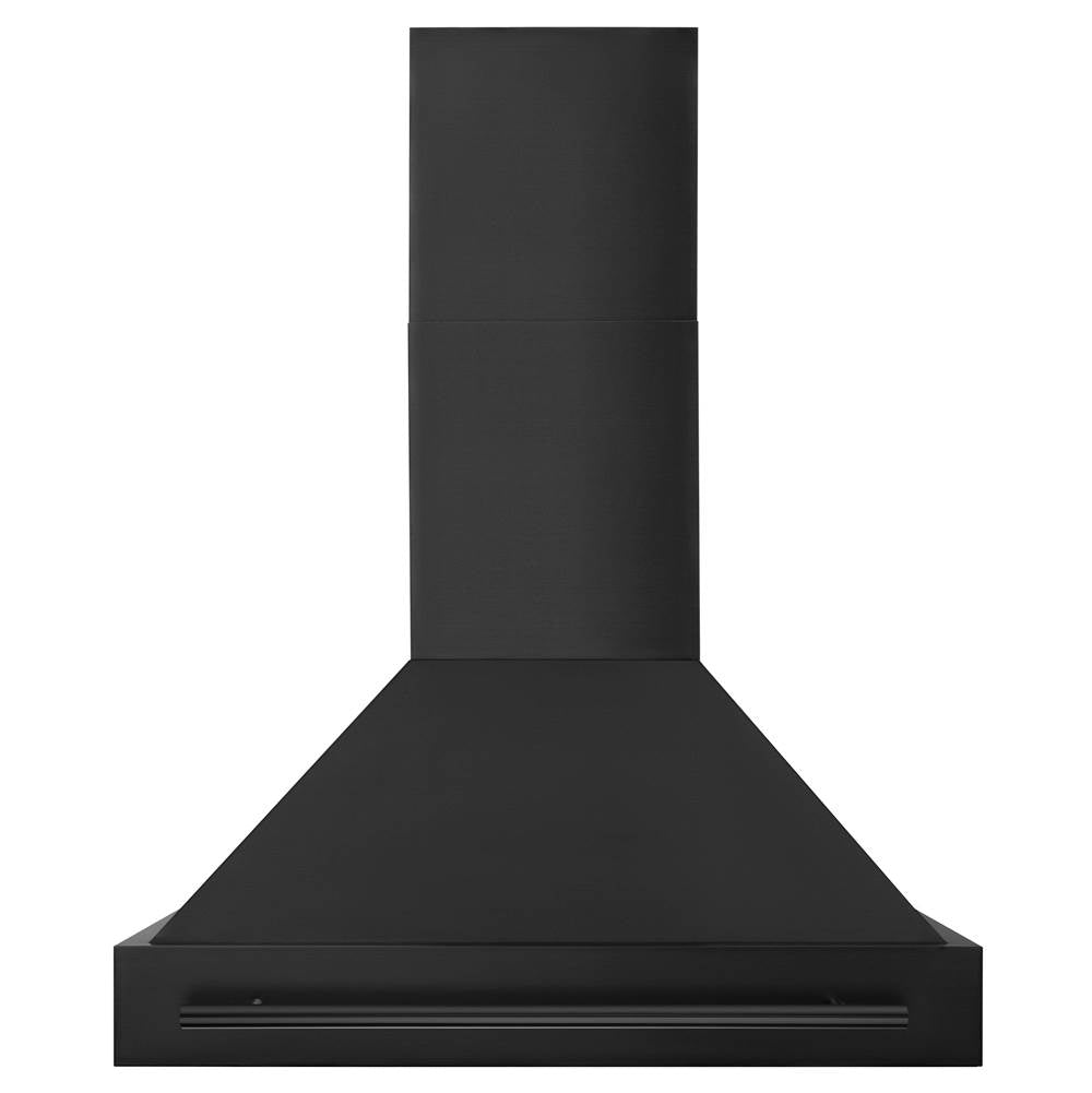 36'' Black Stainless Steel Range Hood with Black Stainless Steel Handle (BS655-36-BS)