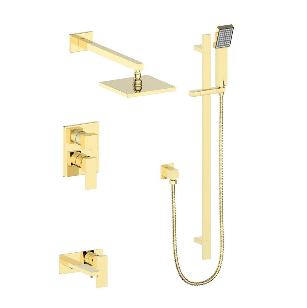 Z-Line - Bliss Shower System in Polished Gold - Polished Gold