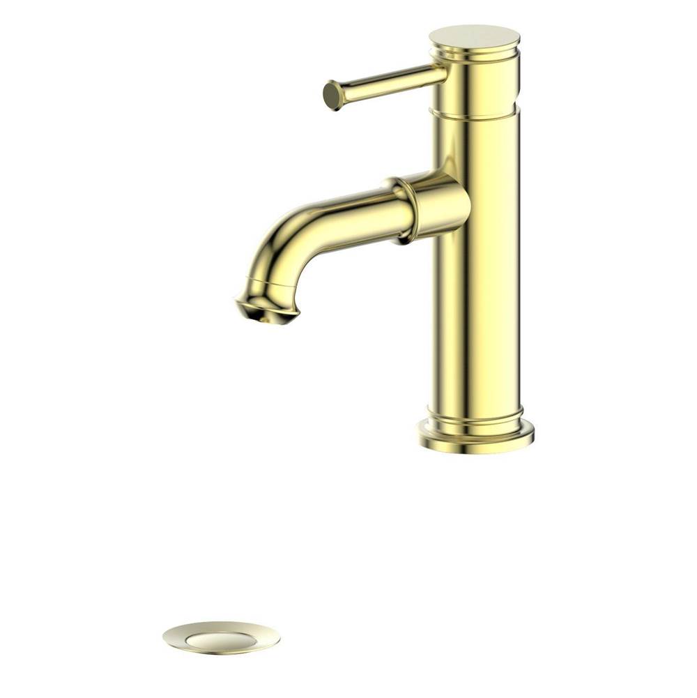Z-Line - Carnelian Bath Faucet in Polished Gold - Polished Gold