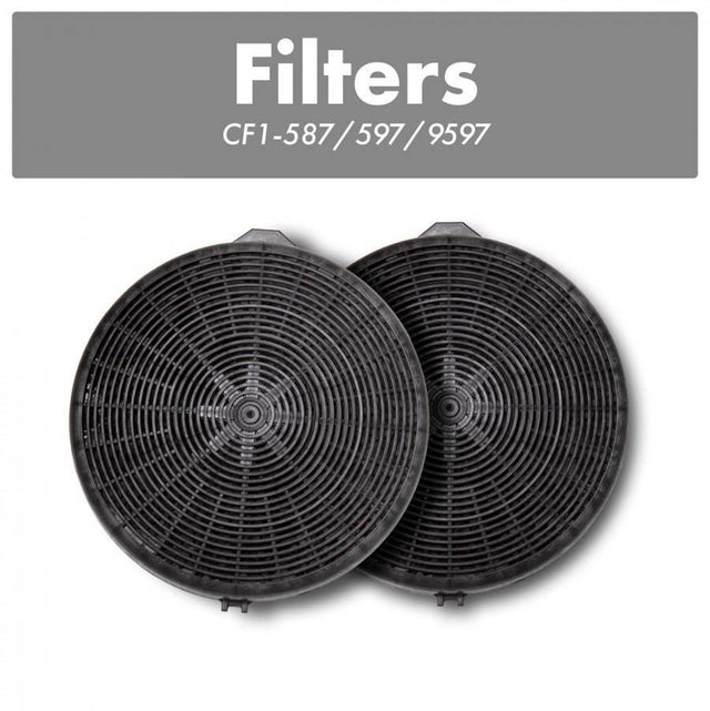Z-Line - Set of Two(2) Charcoal Filters for Models 587/597/9597 (CF1)