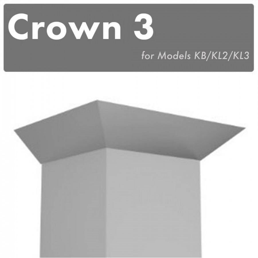 Z-Line - Crown Molding Profile 3 for Wall Mount Range Hood