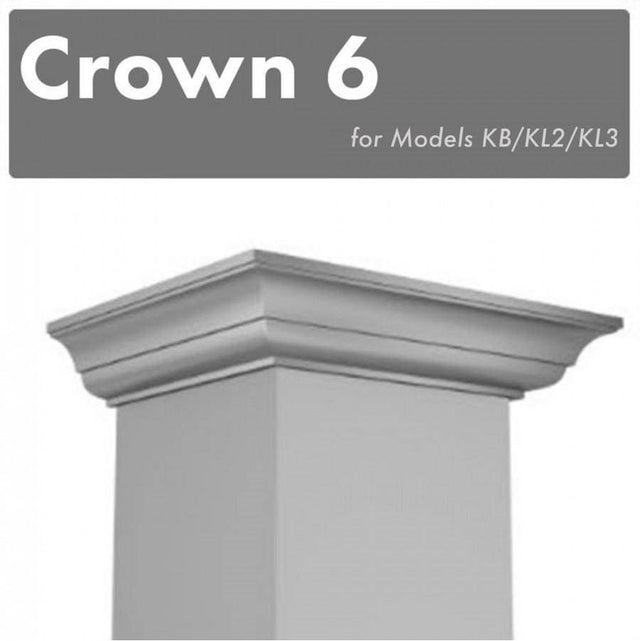 Z-Line - Crown Molding Profile 6 for Wall Mount Range Hood