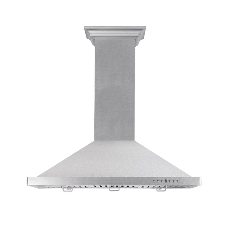 Z-Line - 30'' Designer Series DuraSnow Stainless Steel Wall Mount Range Hood