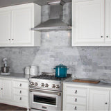 48'' Designer Series DuraSnow Stainless Steel Wall Mount Range Hood