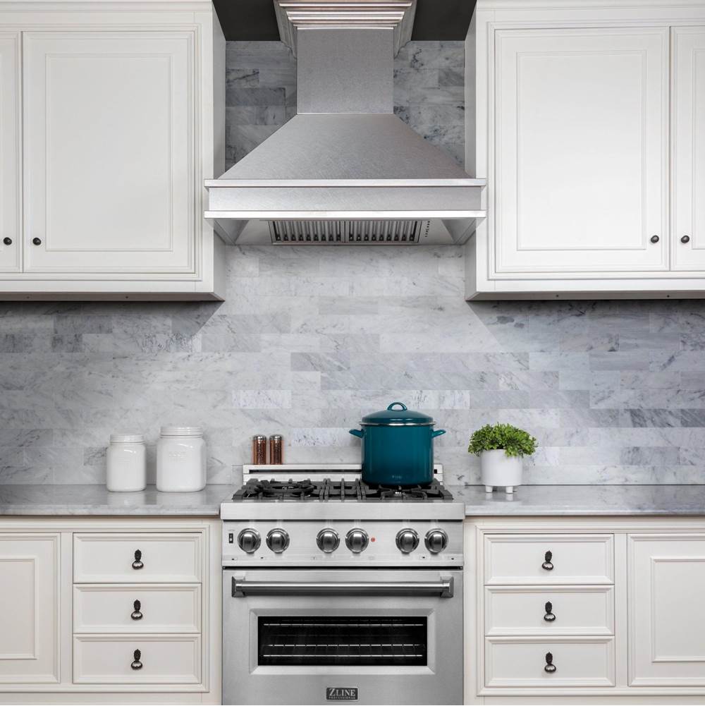 36'' Designer Series Wall Mount Range Hood in DuraSnow Stainless Steel