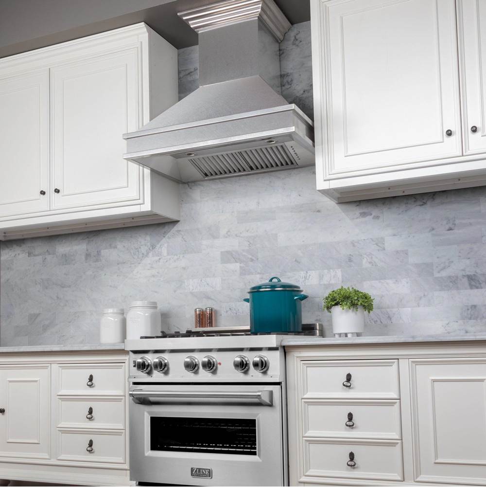 36'' Designer Series Wall Mount Range Hood in DuraSnow Stainless Steel